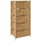 vidaXL Storage Unit with 6 Baskets 47x37x100 cm Water Hyacinth