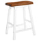 vidaXL Bar Table and Stool Set 3 Pieces Solid Wood