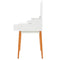 vidaXL Dressing Table with Mirror MDF 60x50x86 cm
