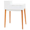 vidaXL Dressing Table with Mirror MDF 60x50x86 cm