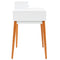 vidaXL Dressing Table with Mirror MDF 60x50x86 cm