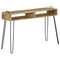 vidaXL Console Table Solid Mango Wood 115x35x76 cm