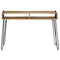 vidaXL Console Table Solid Mango Wood 115x35x76 cm
