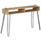 vidaXL Console Table Solid Mango Wood 115x35x76 cm
