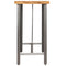 vidaXL Bar Table Solid Reclaimed Teak 120x58x106 cm