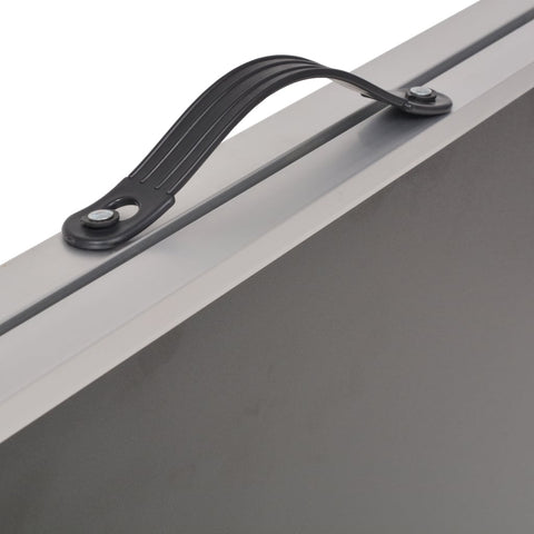 vidaXL Folding Pasting Table MDF and Aluminium 200x60x78 cm