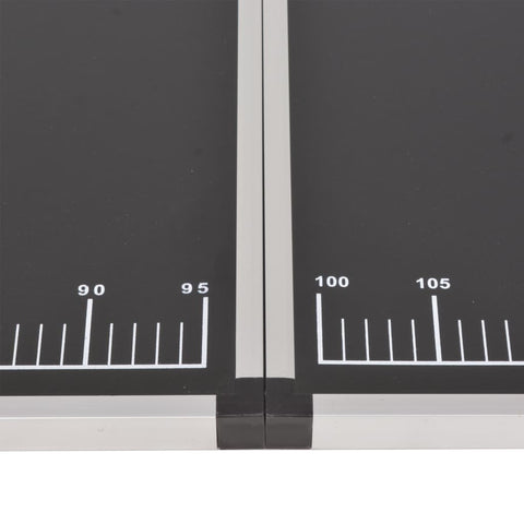 vidaXL Folding Pasting Table MDF and Aluminium 200x60x78 cm