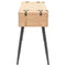 vidaXL Console Table Solid Fir Wood 115x40.5x76 cm
