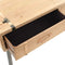 vidaXL Console Table Solid Fir Wood 115x40.5x76 cm