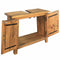 vidaXL Bathroom Vanity Cabinet Solid Pinewood 70x32x63 cm