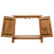 vidaXL Bathroom Vanity Cabinet Solid Pinewood 70x32x63 cm