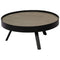 vidaXL Coffee Table Concrete Top 74x32 cm