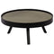 vidaXL Coffee Table Concrete Top 74x32 cm