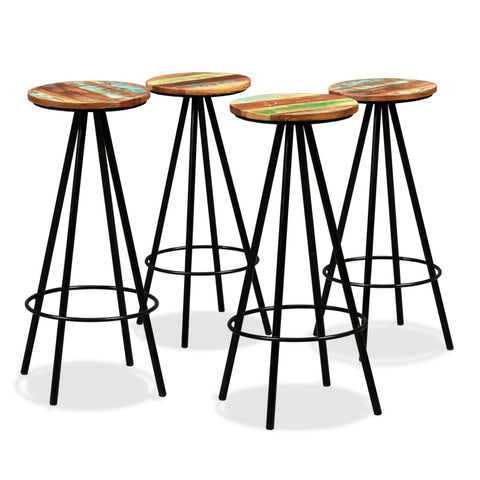 vidaXL Bar Set 5 Pieces Solid Acacia and Reclaimed Wood