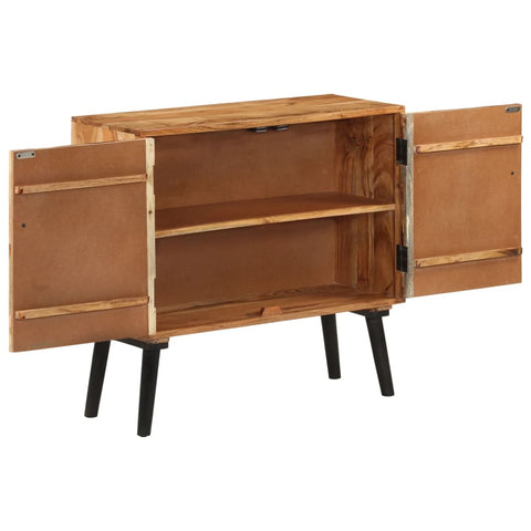 vidaXL Sideboard Solid Mango Wood 85x30x75 cm