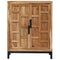 vidaXL Sideboard Solid Acacia Wood 60x35x76 cm Brown