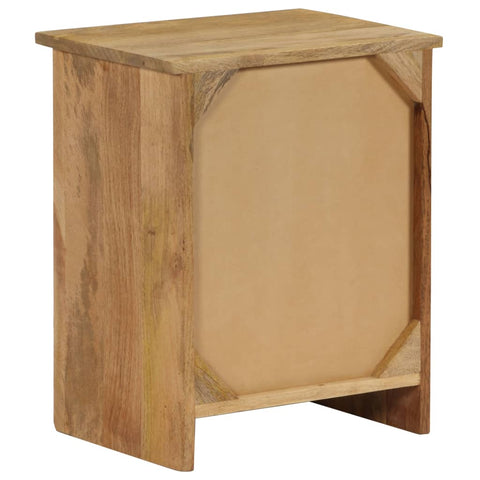 vidaXL Bedside Table Solid Mango Wood 40x30x50 cm