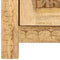 vidaXL Bedside Table Solid Mango Wood 40x30x50 cm