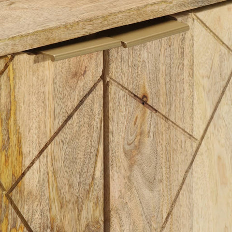 vidaXL Sideboard 80x30x75 cm Solid Wood Mango