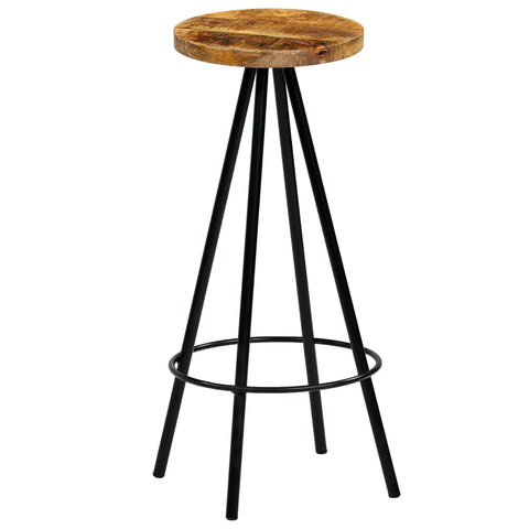 vidaXL Bar Set 5 Pieces Solid Mango Wood 120x60x107 cm
