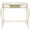 vidaXL Side Table French Style Metal 82x39x76 cm Gold