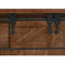 vidaXL Console Table Solid Fir Wood 131x35.5x75 cm Brown