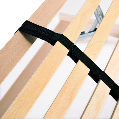 vidaXL Slatted Bed Base without Mattress with 28 Slats 7 Zones 140x200 cm