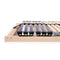 vidaXL Slatted Bed Base without Mattress with 42 Slats 7 Zones 100x200 cm