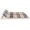 vidaXL Slatted Bed Base without Mattress with 42 Slats 7 Zones 140x200 cm