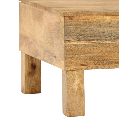 vidaXL Coffee Table Solid Mango Wood 110x55x35 cm