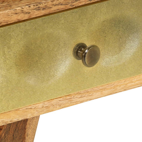 vidaXL Coffee Table Solid Mango Wood 90x50x40 cm