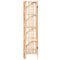vidaXL Corner Shelf Cedar Wood 27x27x110 cm