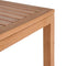 vidaXL 4-Tier Bathroom Storage Rack Solid Teak 42x42x165 cm