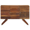 vidaXL Sideboard Brown Solid Reclaimed Wood 110x30x75 cm