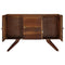 vidaXL Sideboard Brown Solid Reclaimed Wood 110x30x75 cm