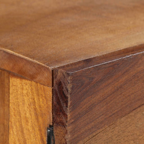 vidaXL Sideboard Brown Solid Reclaimed Wood 110x30x75 cm