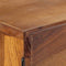 vidaXL Sideboard Brown Solid Reclaimed Wood 110x30x75 cm