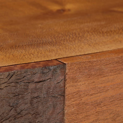 vidaXL Sideboard Brown Solid Reclaimed Wood 110x30x75 cm