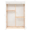 vidaXL 3-Tier Clothes Wardrobe 110x40x170 cm