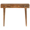 vidaXL Console Table Solid Mango Wood 102x30x79 cm