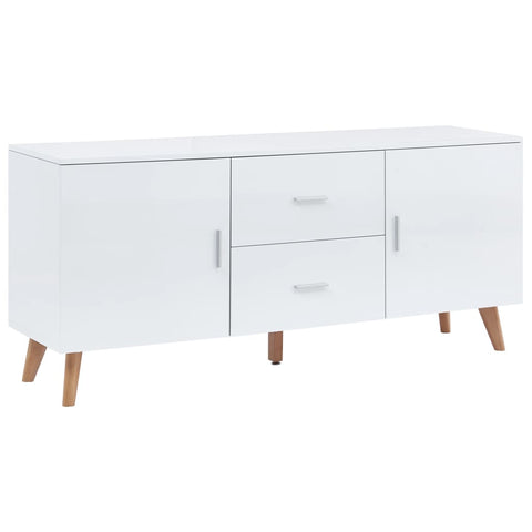 vidaXL Sideboard White 160x40x70 cm MDF