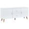 vidaXL Sideboard White 160x40x70 cm MDF