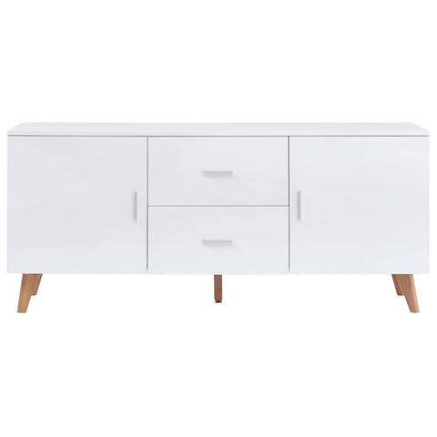 vidaXL Sideboard White 160x40x70 cm MDF