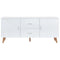 vidaXL Sideboard White 160x40x70 cm MDF