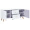 vidaXL Sideboard White 160x40x70 cm MDF