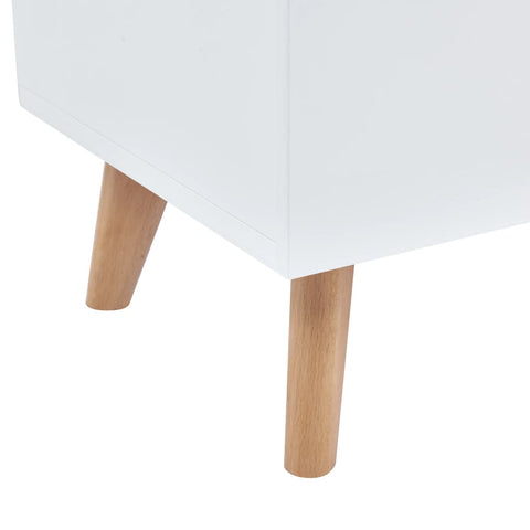 vidaXL Sideboard White 160x40x70 cm MDF