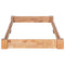 vidaXL Bed Frame without Mattress Solid Oak Wood 90x200 cm