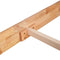 vidaXL Bed Frame without Mattress Solid Oak Wood 90x200 cm