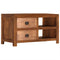 vidaXL Coffee Table with 2 Drawers 90x40x50 cm Solid Mango Wood