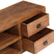 vidaXL Coffee Table with 2 Drawers 90x40x50 cm Solid Mango Wood